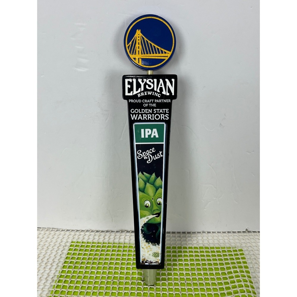 Elysian Brewing Golden State Logo Space‎ Dust IPA Beer Tap Handle